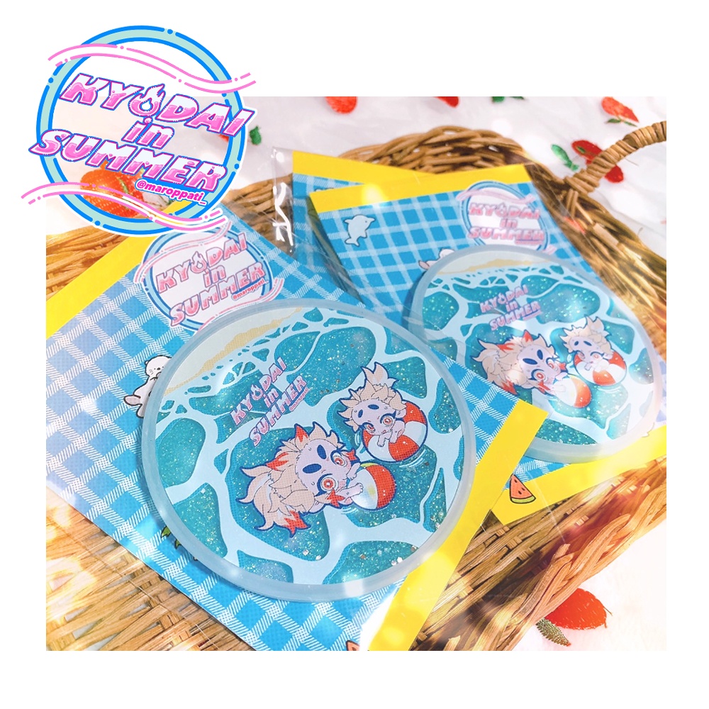 ちゃぷちゃぷアクリルコースター