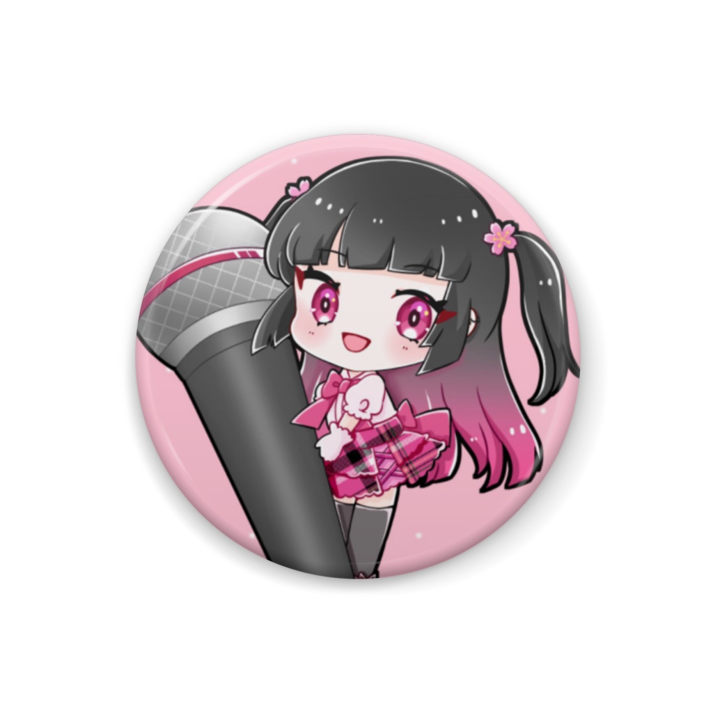 ミニさくちゃんの缶バッジ