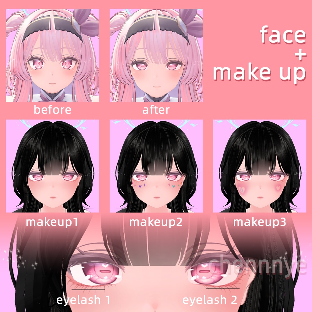 FREE❤make up + face❤selestia