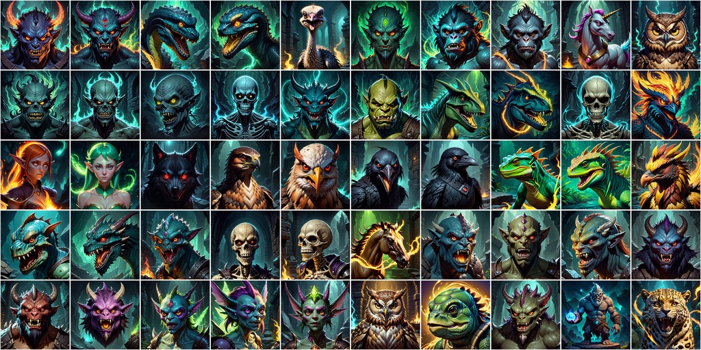 RPGアイコン素材セット(魔法・スキル2)