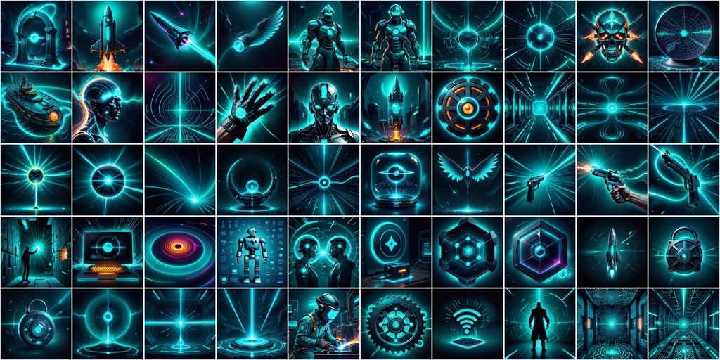 RPGアイコン素材セット(魔法・スキル2)