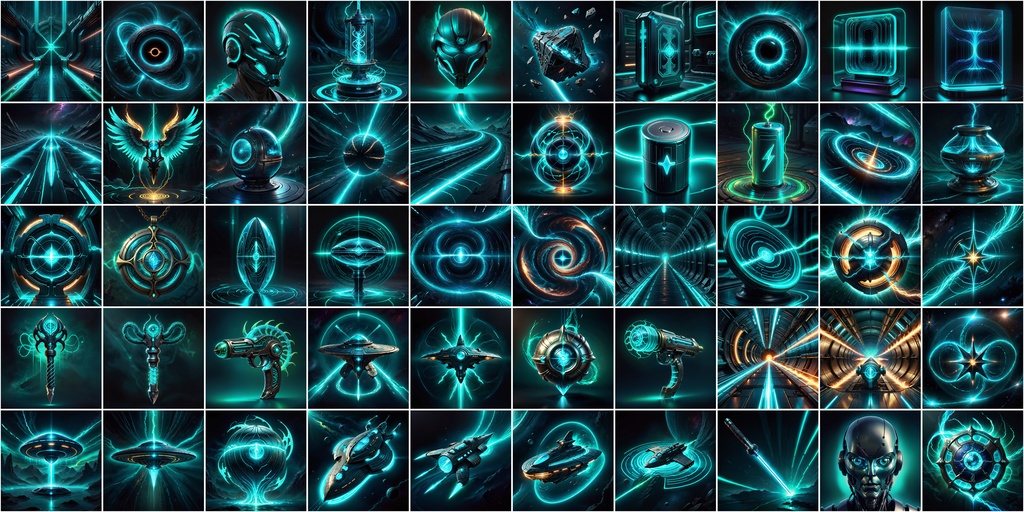 写実RPGアイコン素材セット(魔法・スキル1)