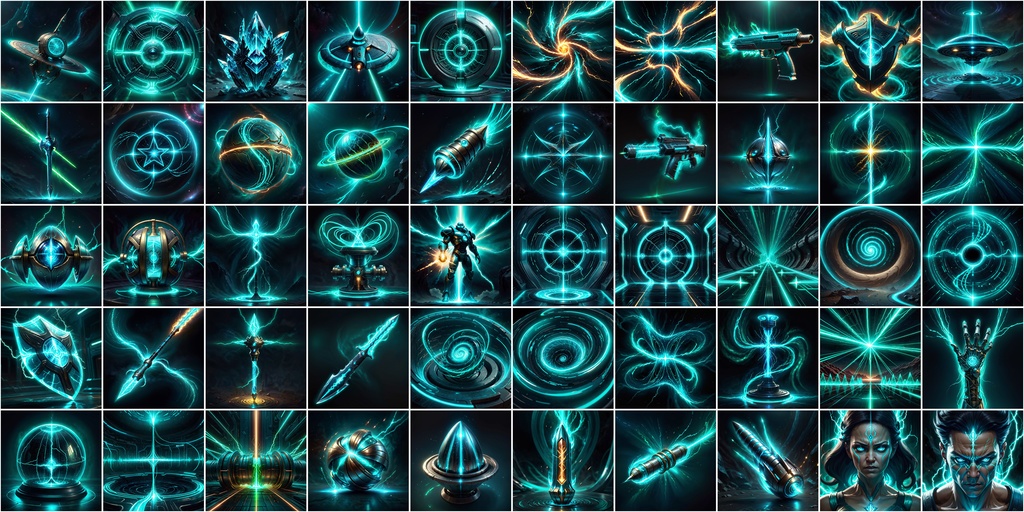 写実RPGアイコン素材セット(魔法・スキル1)