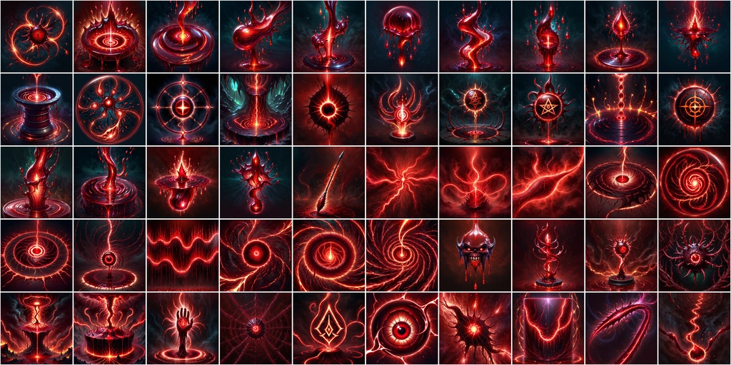 写実RPGアイコン素材セット(魔法・スキル2)