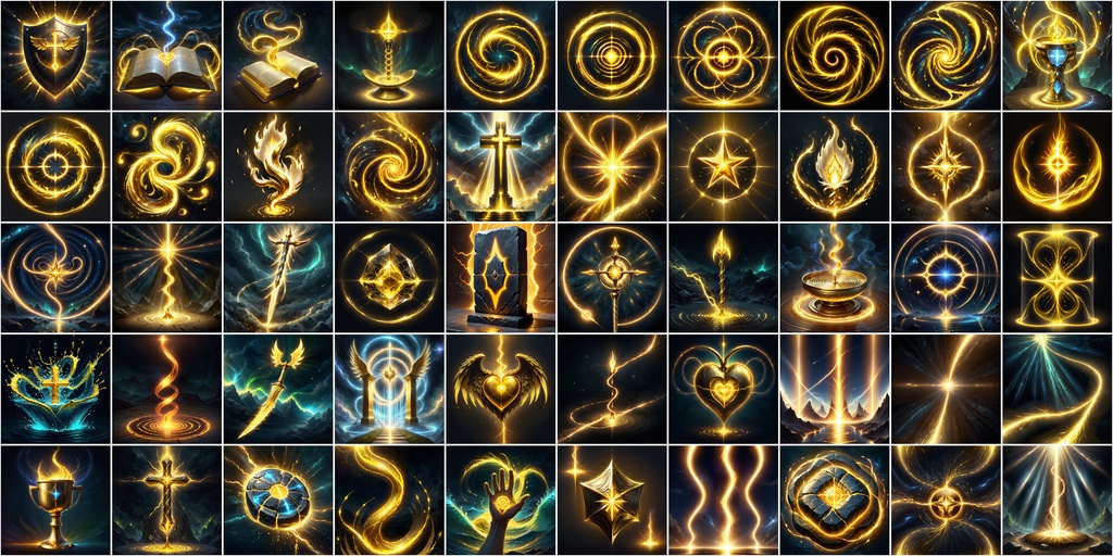 写実RPGアイコン素材セット(魔法・スキル2)