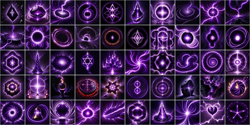 写実RPGアイコン素材セット(魔法・スキル3)