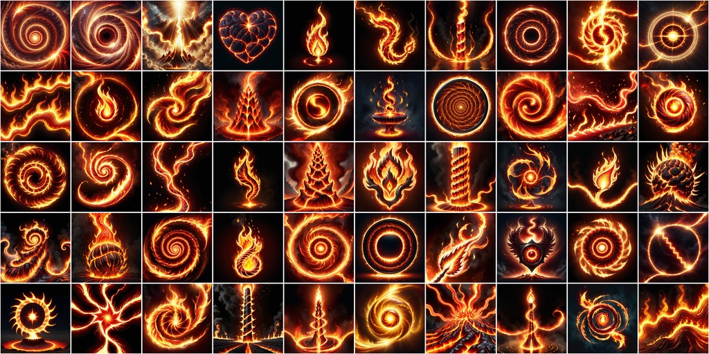 写実RPGアイコン素材セット(魔法・スキル3)