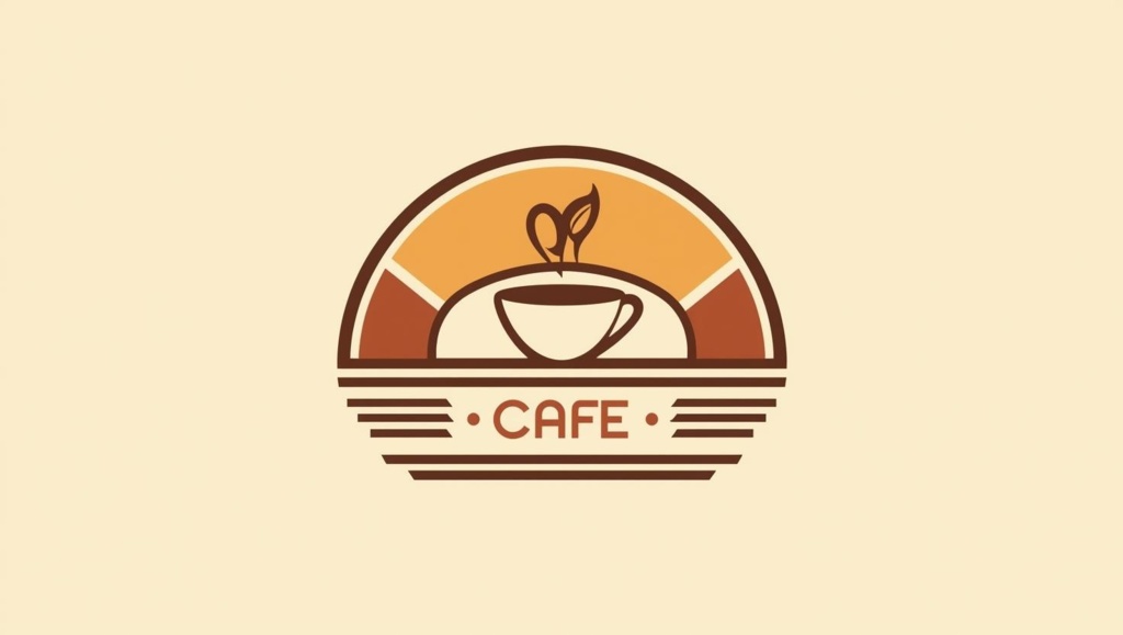 カフェのロゴ