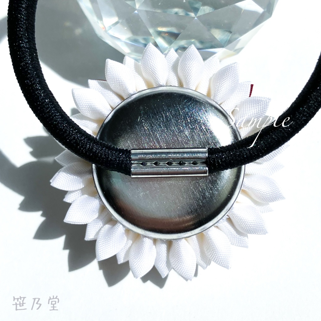 つまみ細工 和のヘアゴム〜曲芸師〜