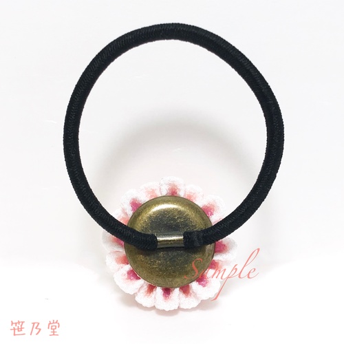 つまみ細工 和のヘアゴム