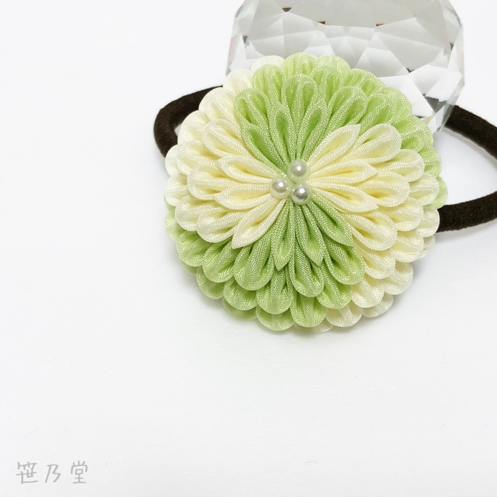 つまみ細工 和のヘアゴム