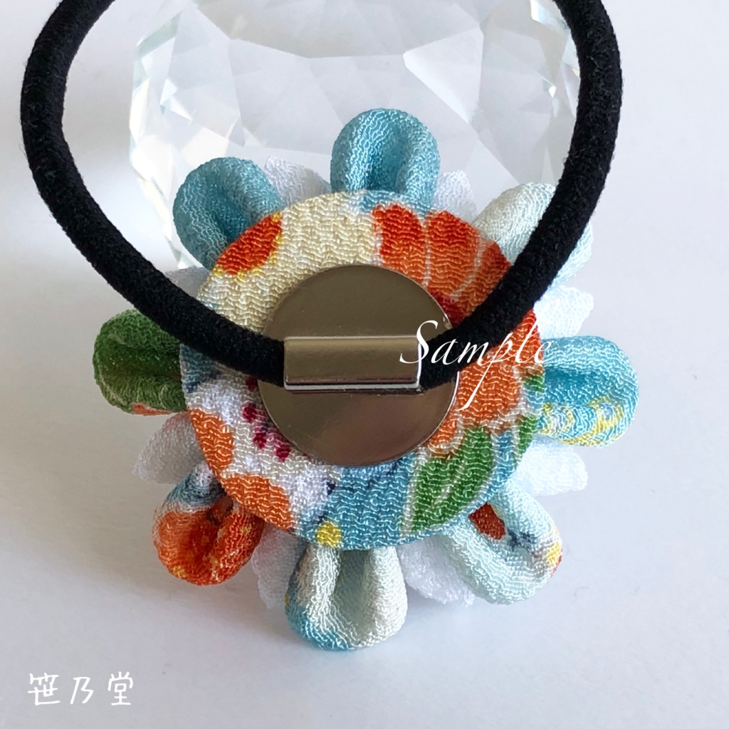 つまみ細工 和のヘアゴム