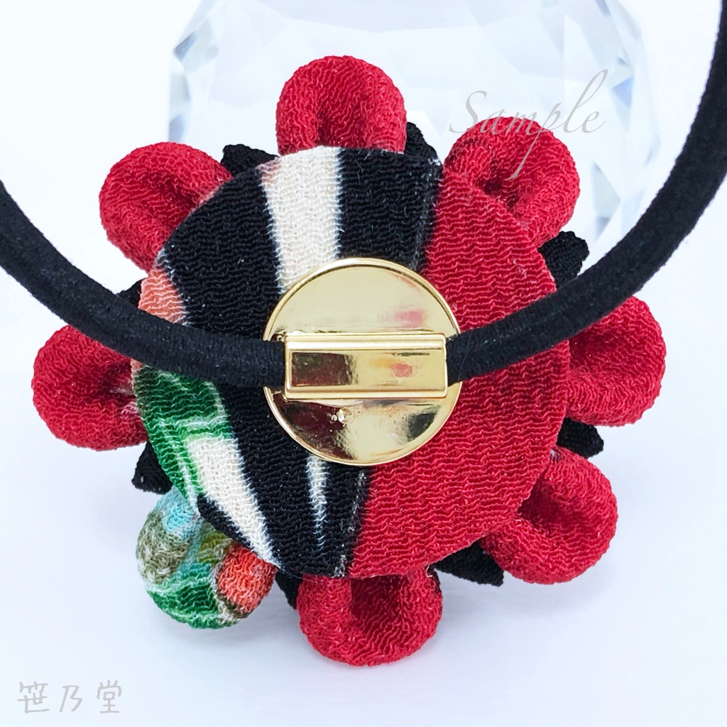 つまみ細工 和のヘアゴム
