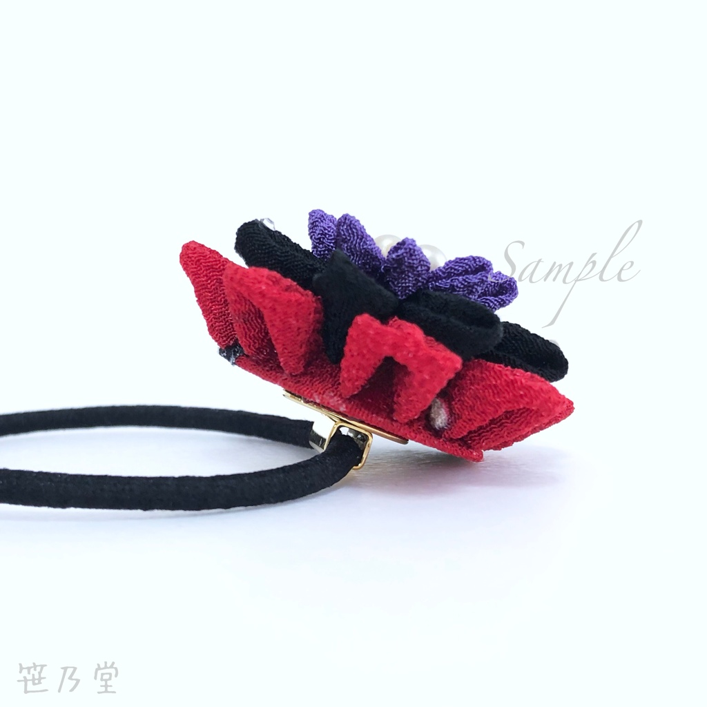 つまみ細工 和のヘアゴム