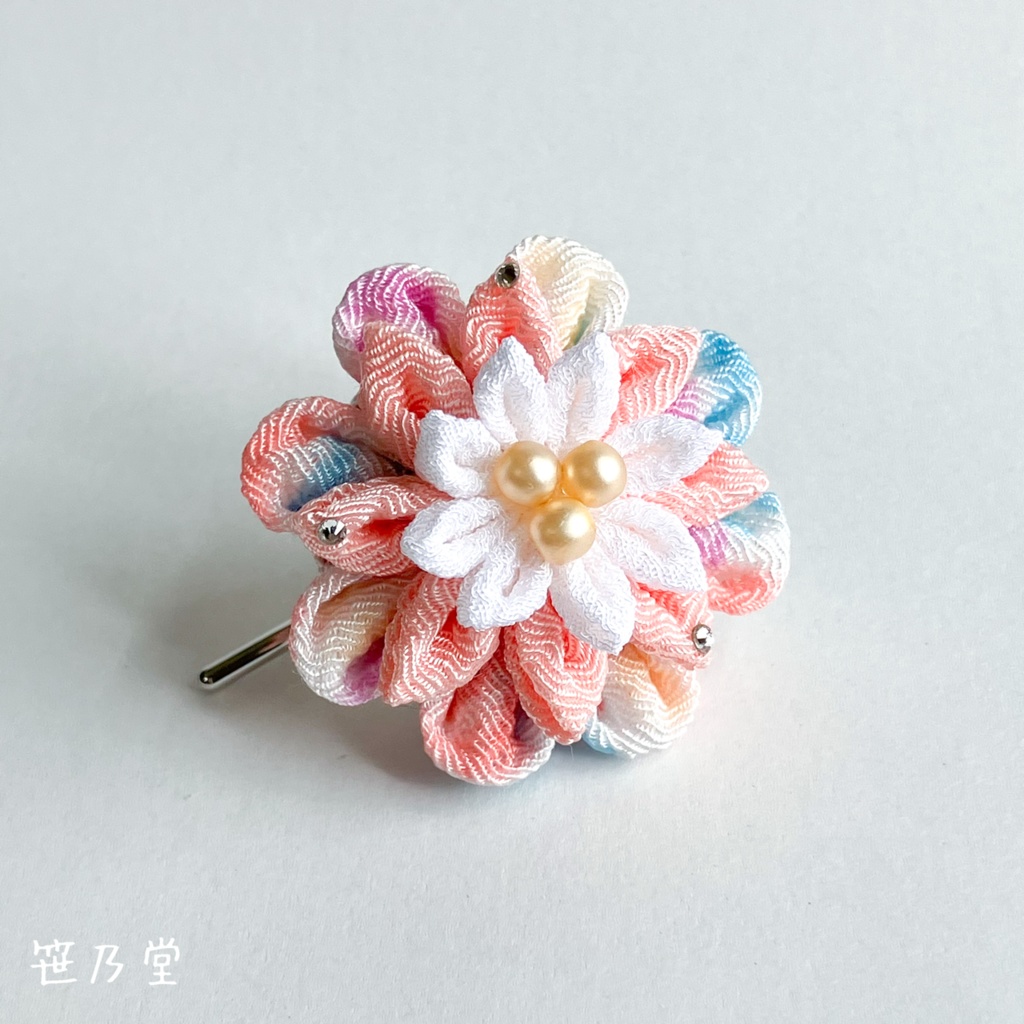 つまみ細工 和のポニーフック