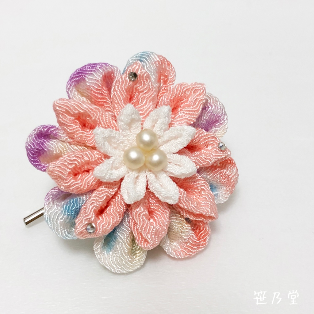 つまみ細工 和のポニーフック