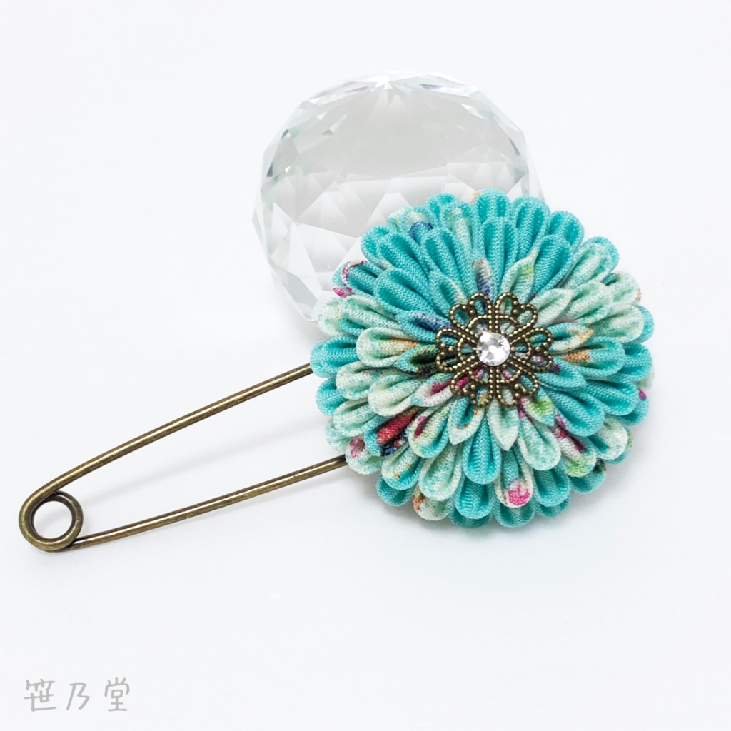 つまみ細工 ストールピン