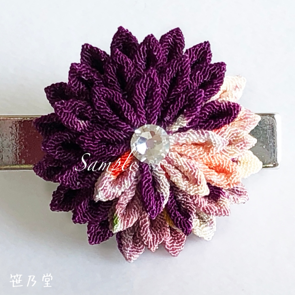 つまみ細工 ネクタイピン