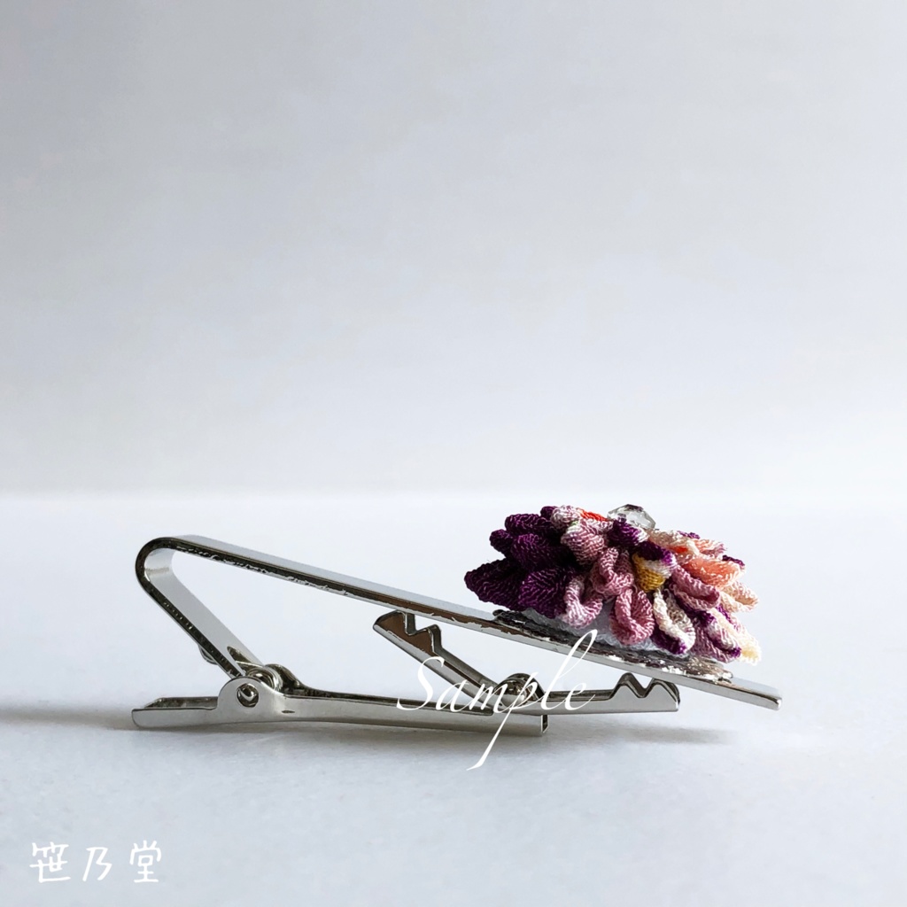 つまみ細工 ネクタイピン