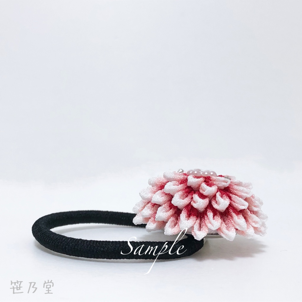 つまみ細工 和のヘアゴム