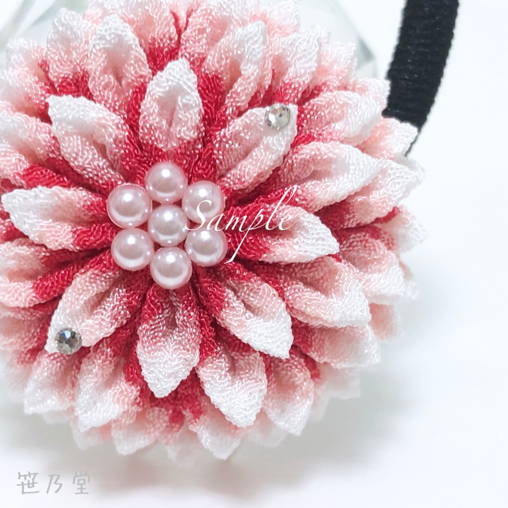 つまみ細工 和のヘアゴム