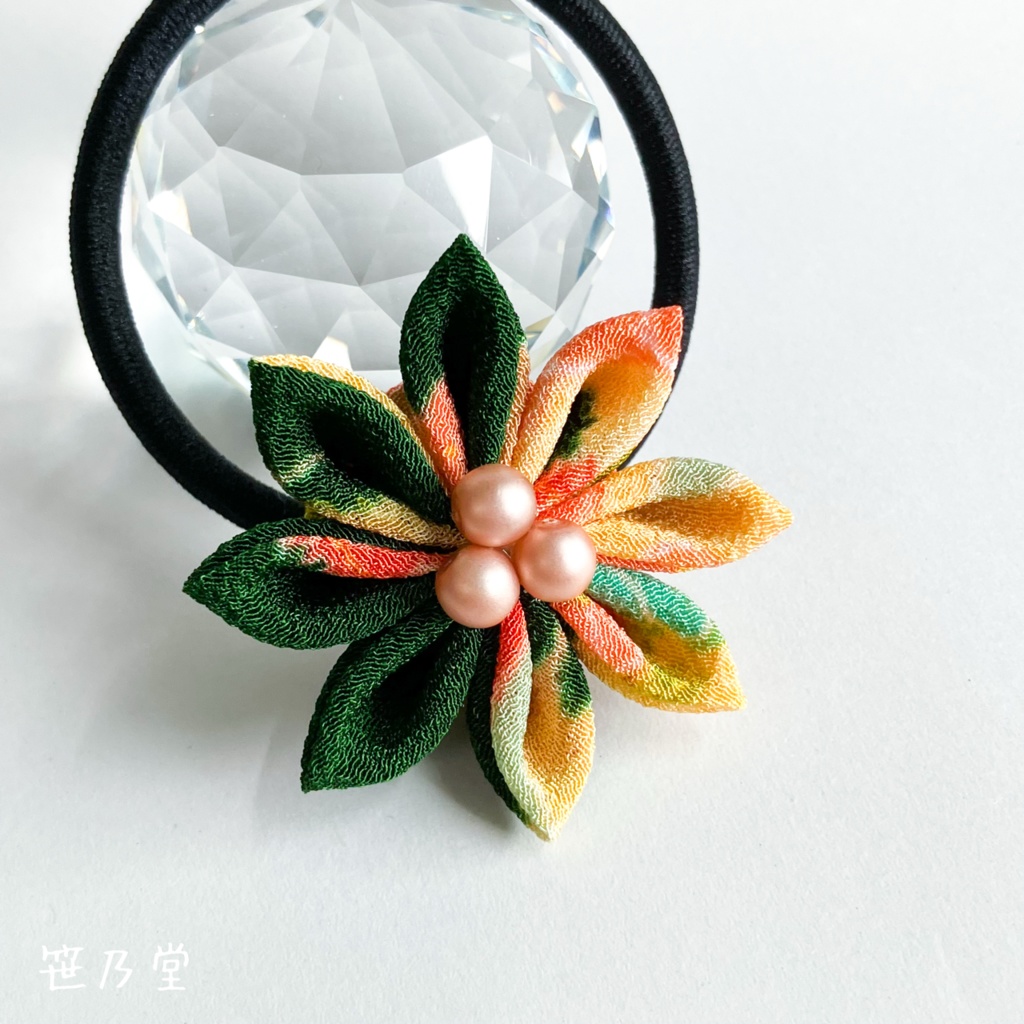 つまみ細工 和のヘアゴム