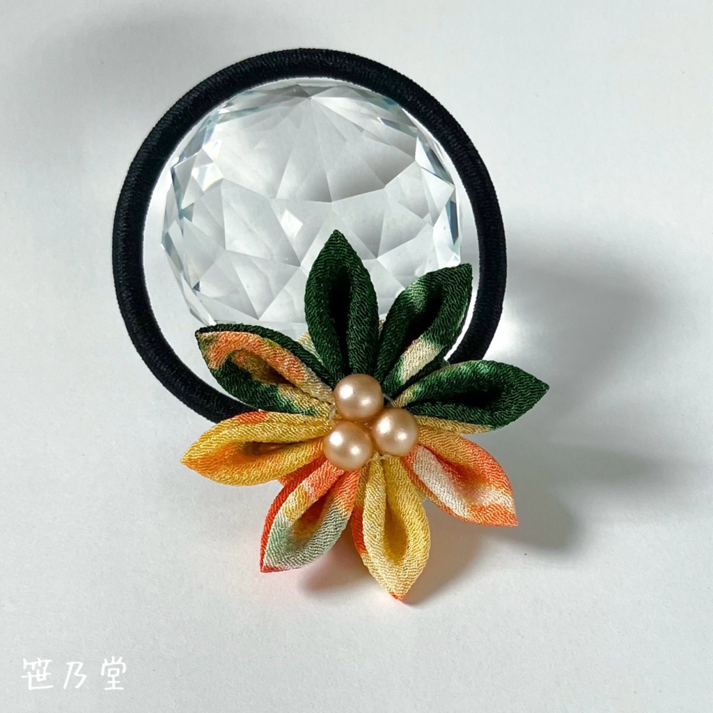 つまみ細工 和のヘアゴム
