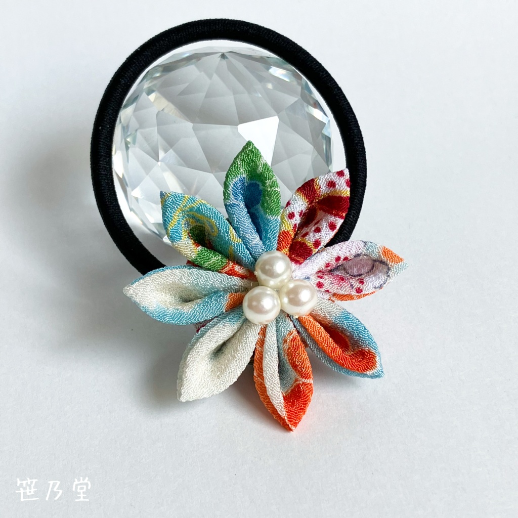 つまみ細工 和のヘアゴム