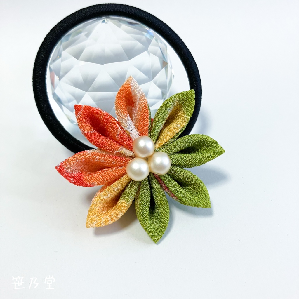 つまみ細工 和のヘアゴム