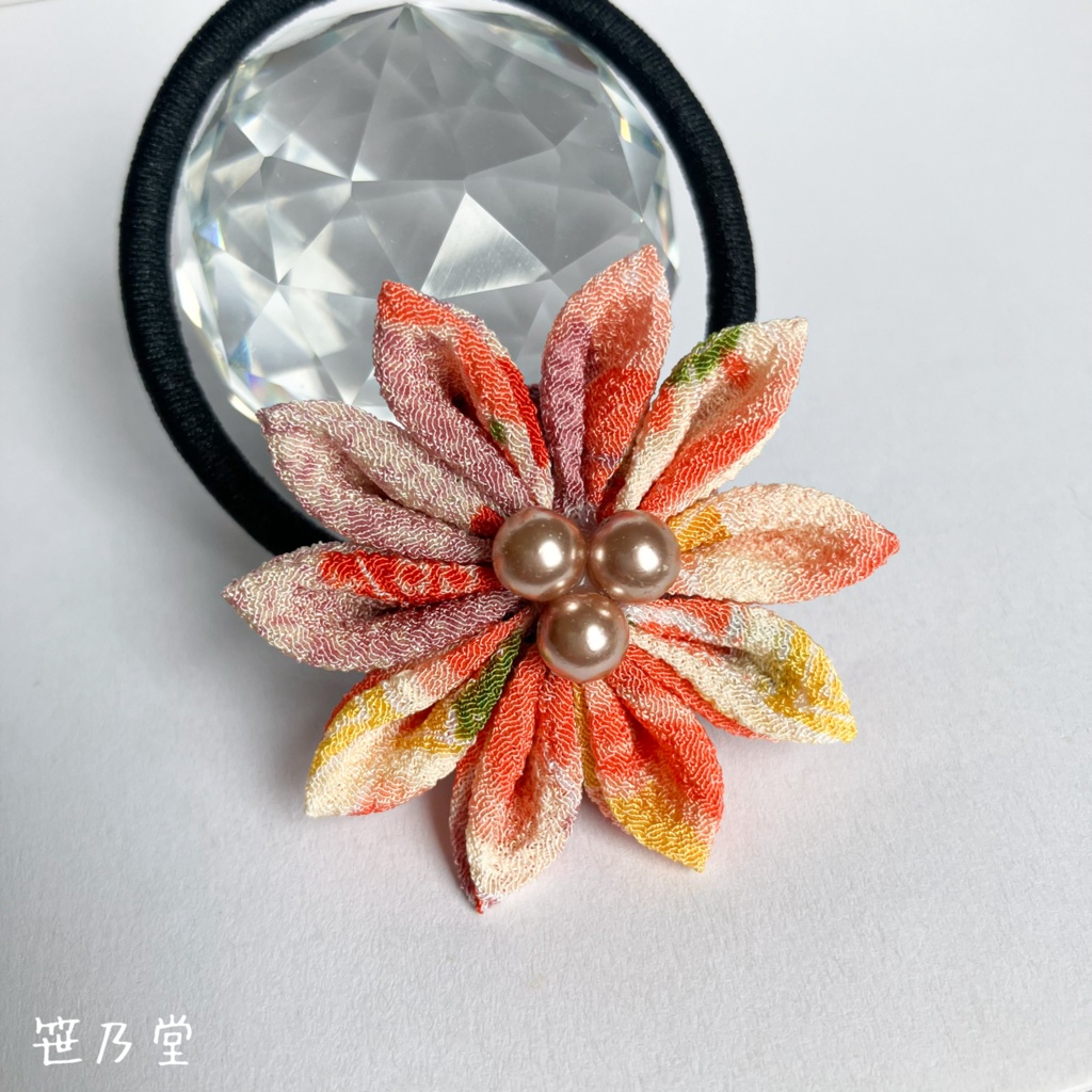 つまみ細工 和のヘアゴム