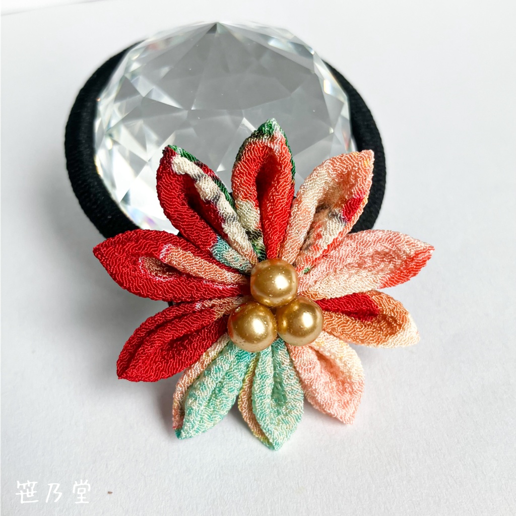 つまみ細工 和のヘアゴム