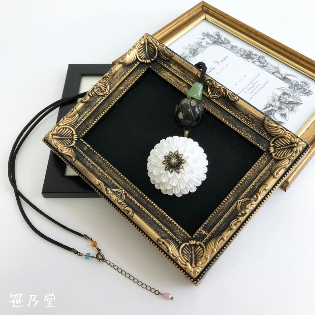 つまみ細工 和小物 ネックレス