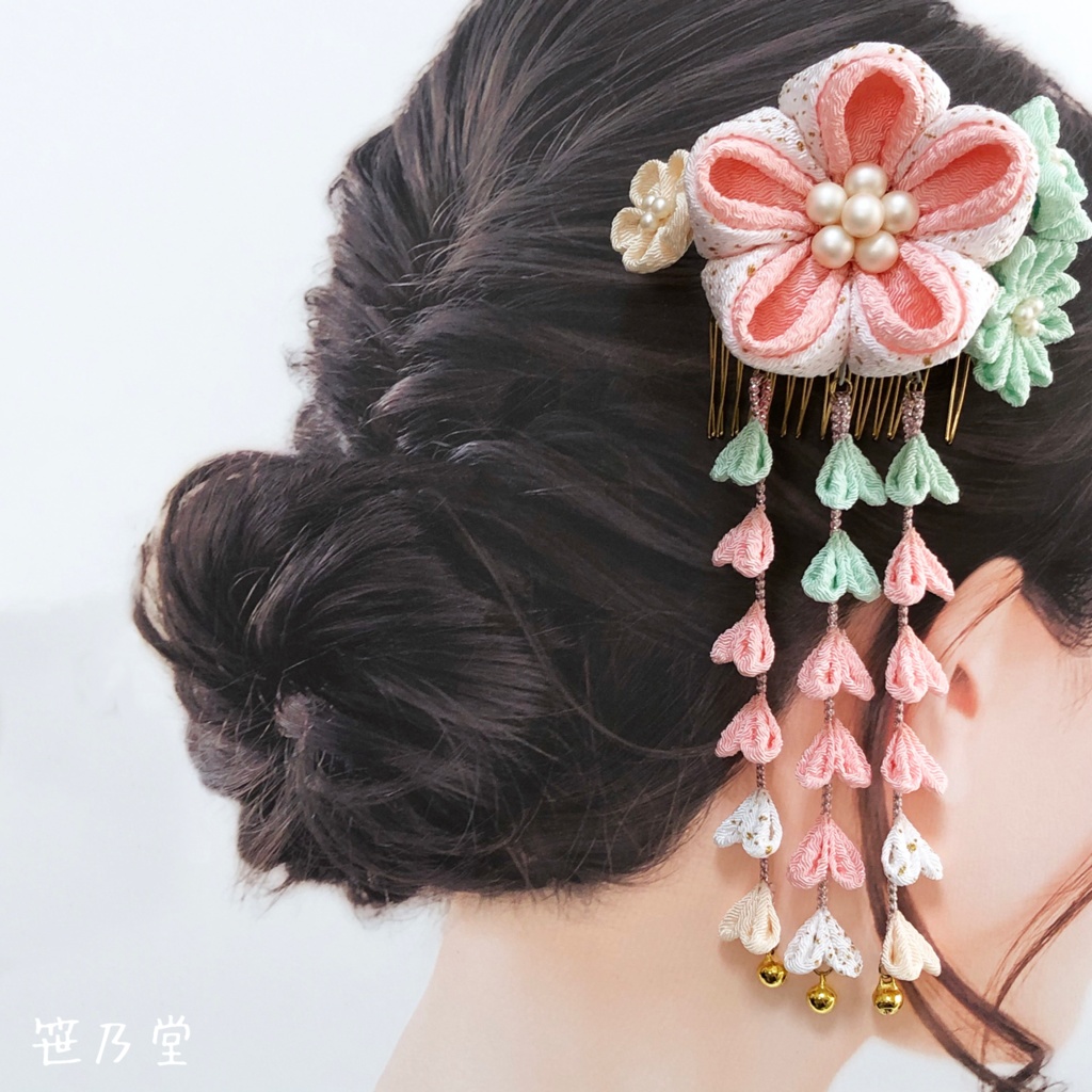 つまみ細工 かんざし