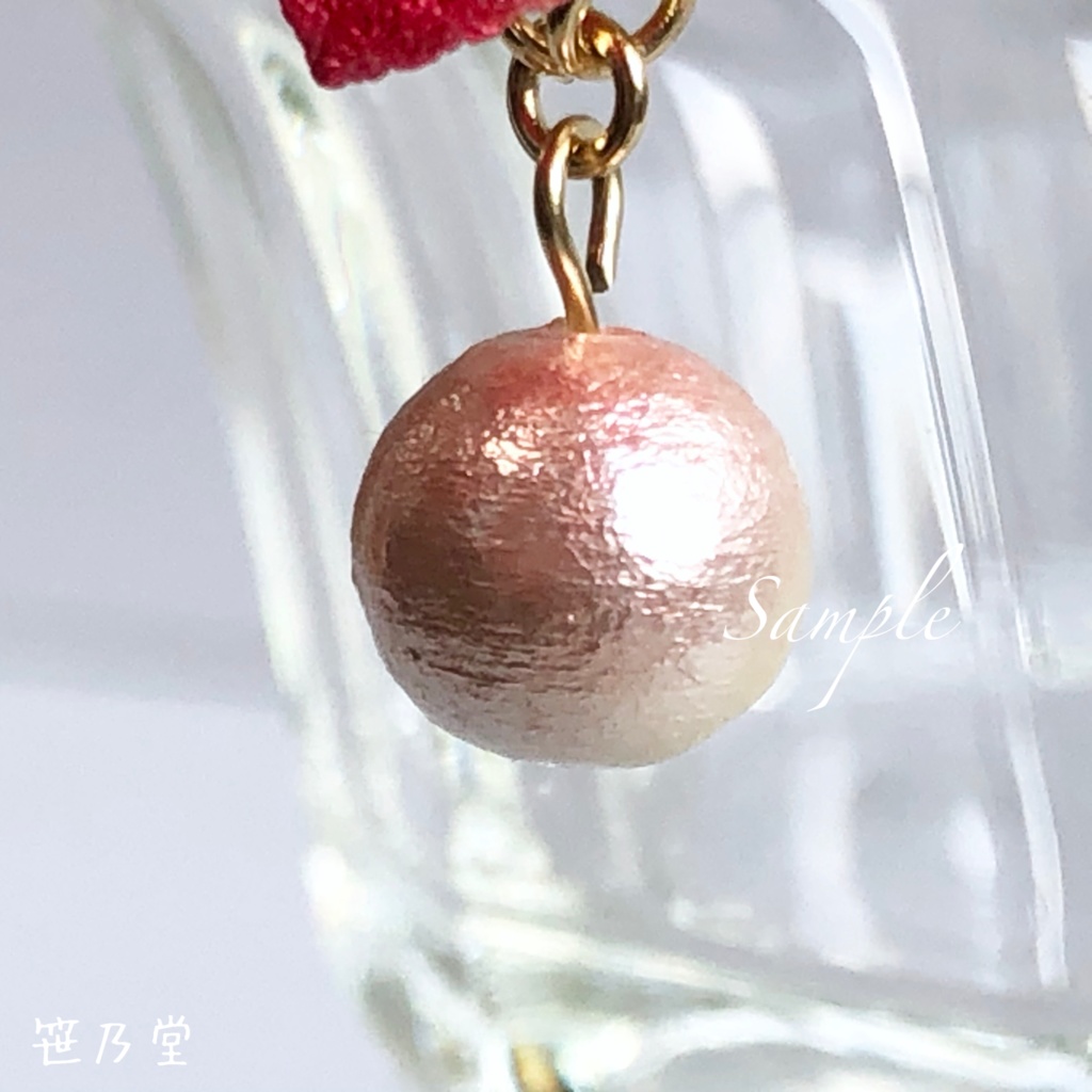 つまみ細工 和小物 耳飾り(ピアス/イヤリング)