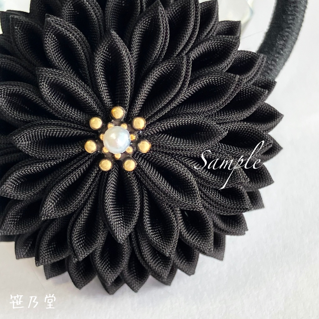 つまみ細工 和のヘアゴム~C~