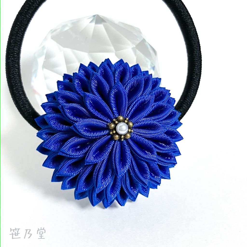 つまみ細工 和のヘアゴム〜Spicy〜