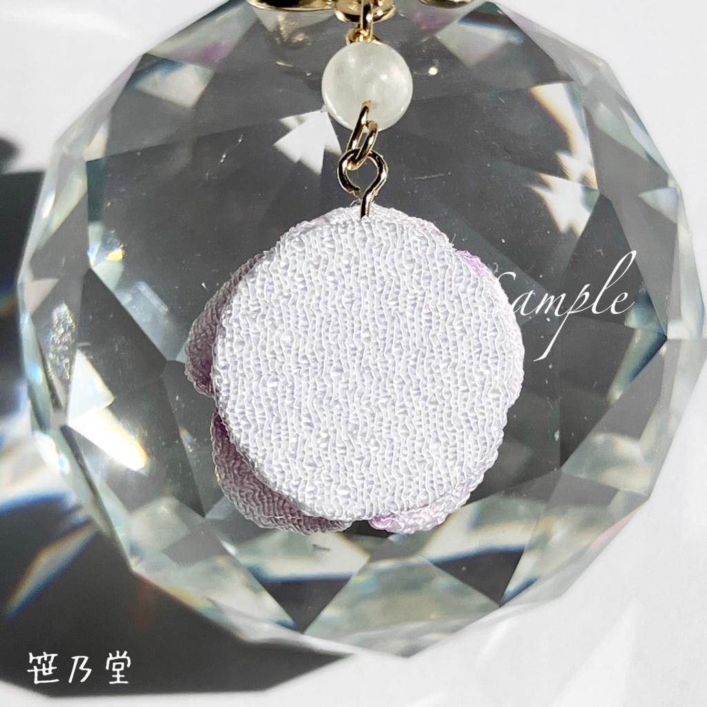 つまみ細工 和小物 小花の耳飾り(ピアス/イヤリング)