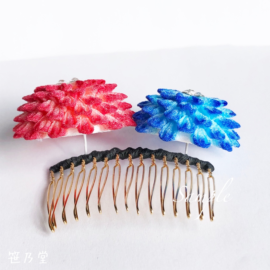 つまみ細工 かんざしセット