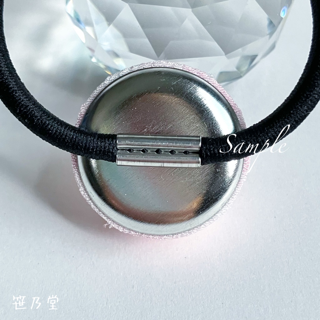 つまみ細工 和のヘアゴム 桜