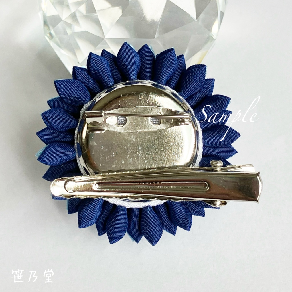 つまみ細工 和のクリップ〜南風〜