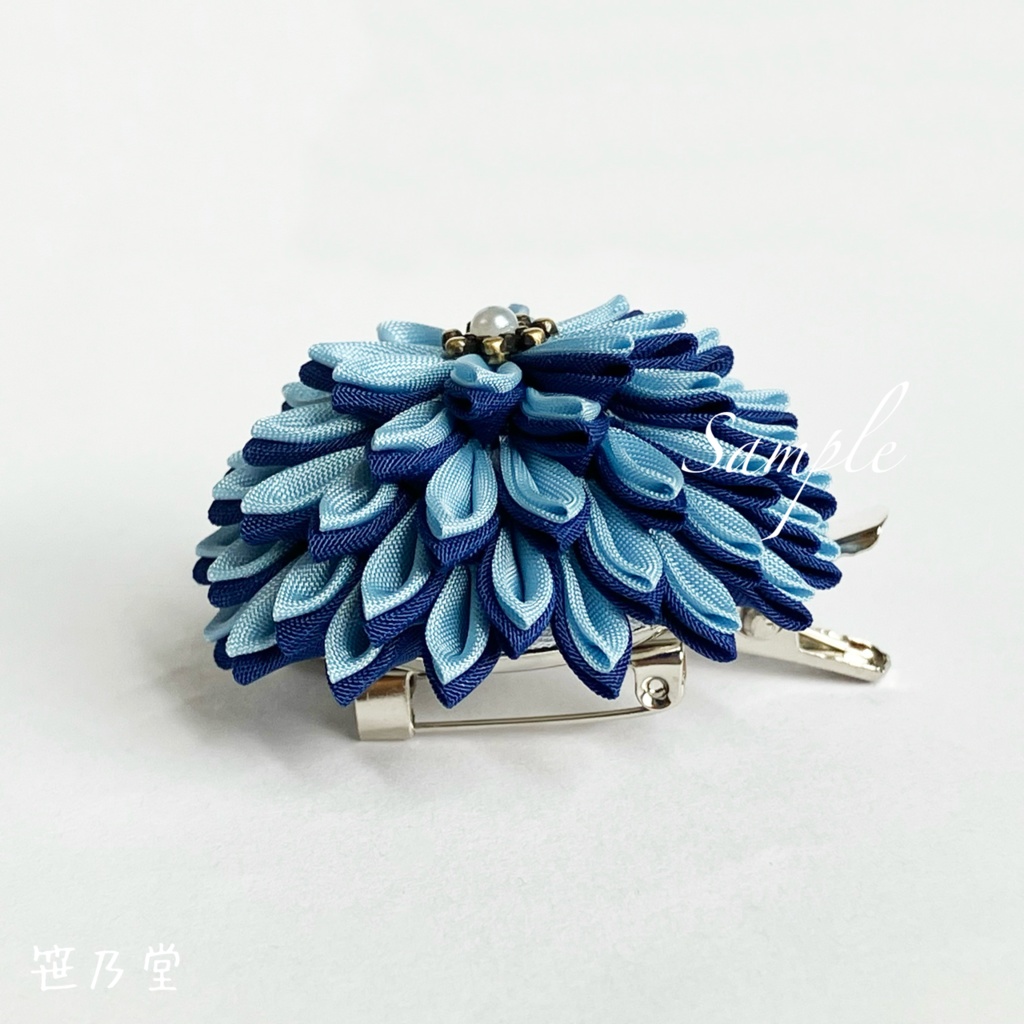 つまみ細工 和のクリップ〜南風〜