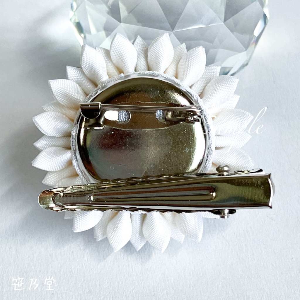 つまみ細工 和のクリップ~曲芸師~