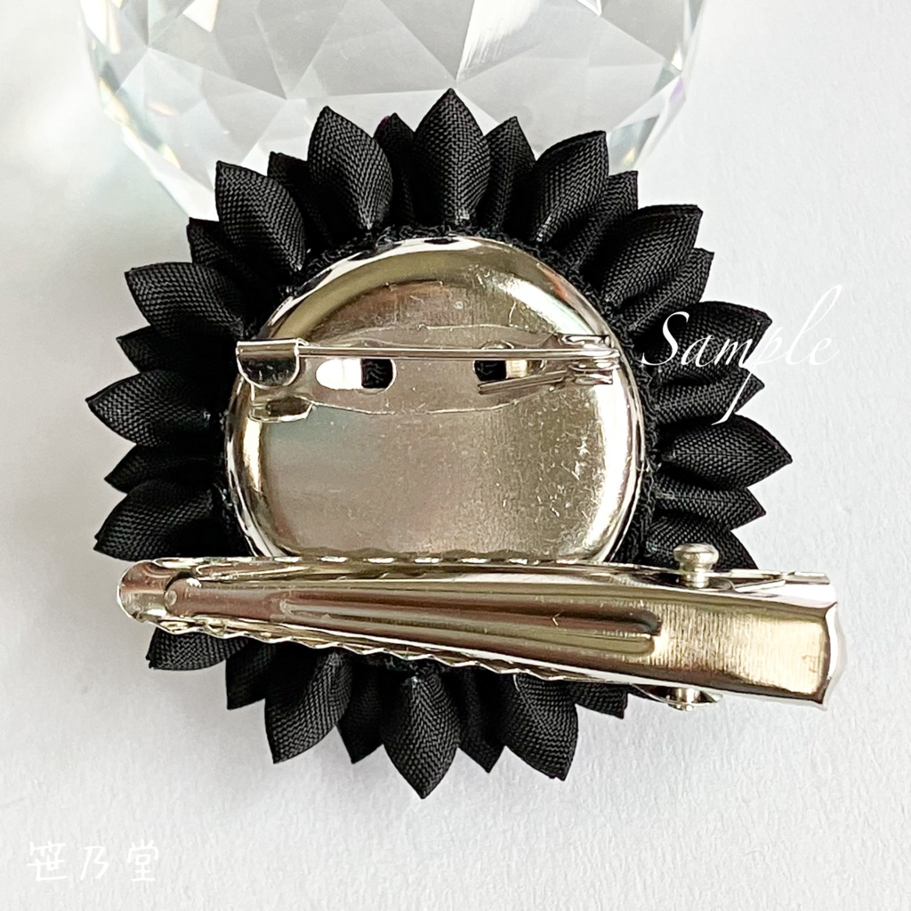 つまみ細工 和のクリップ~HALLOWEEN NIGHT~