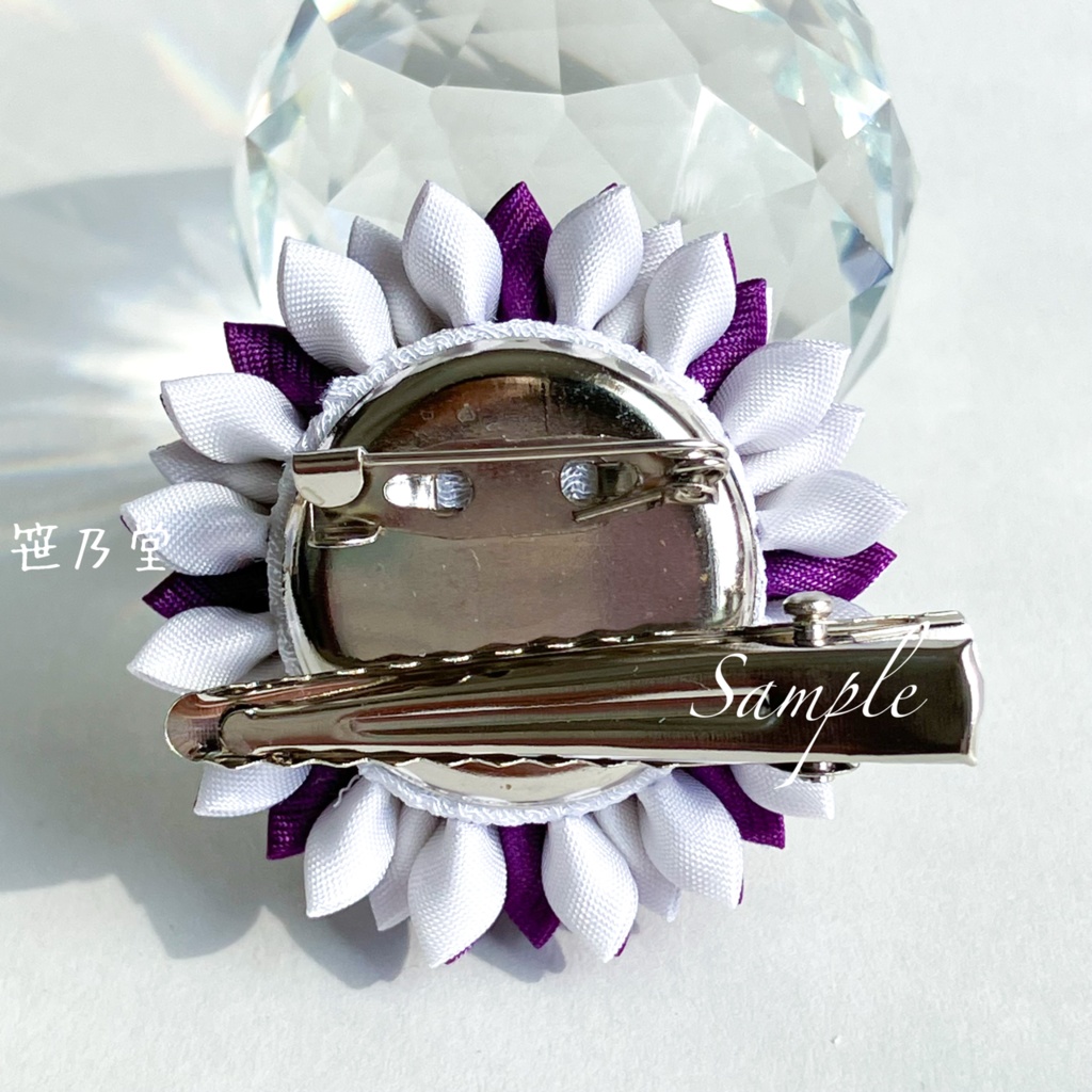 つまみ細工 和のクリップ~傾奇者~★注意書きあり