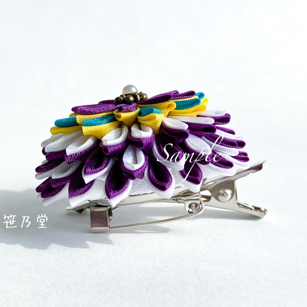 つまみ細工 和のクリップ~傾奇者~★注意書きあり