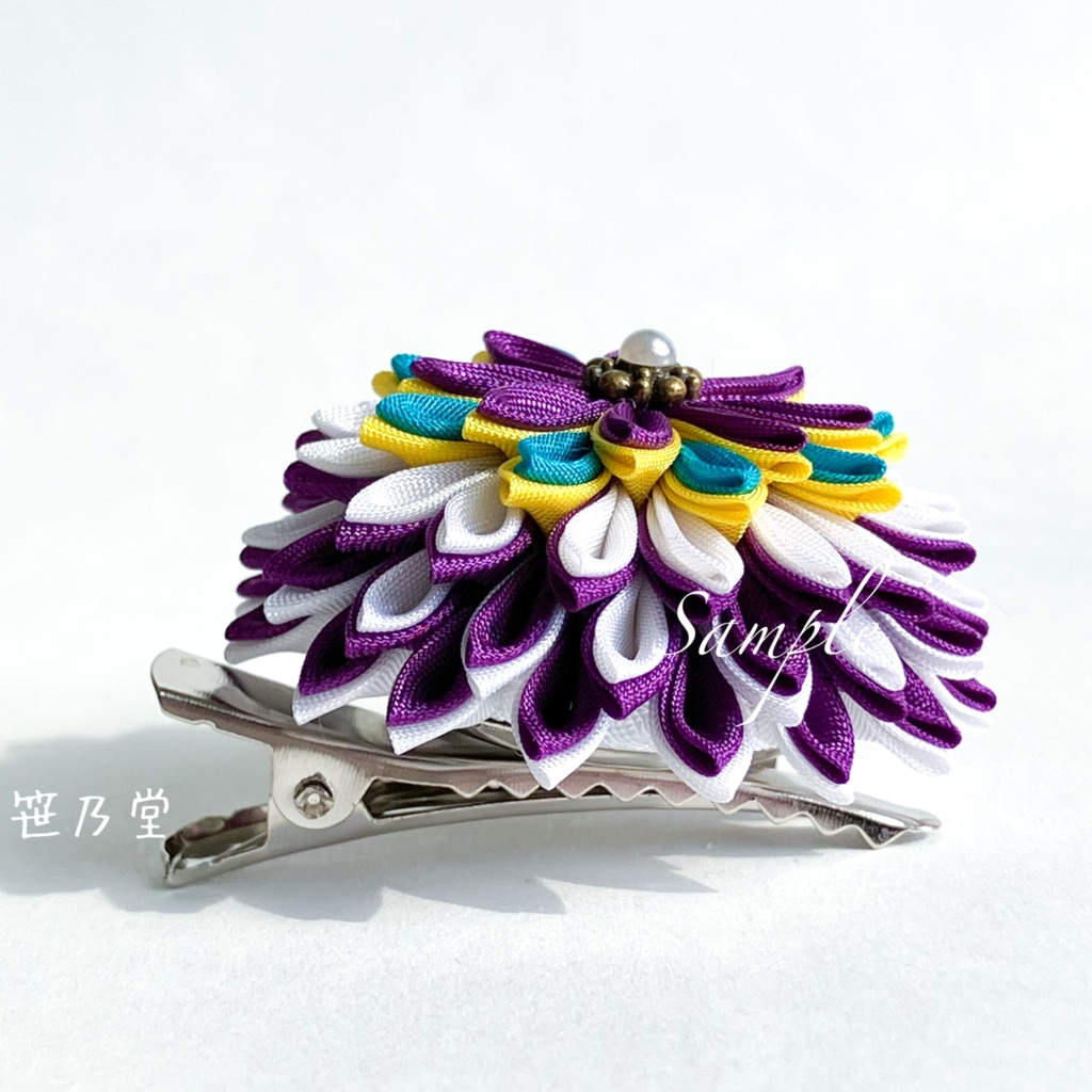 つまみ細工 和のクリップ~傾奇者~★注意書きあり