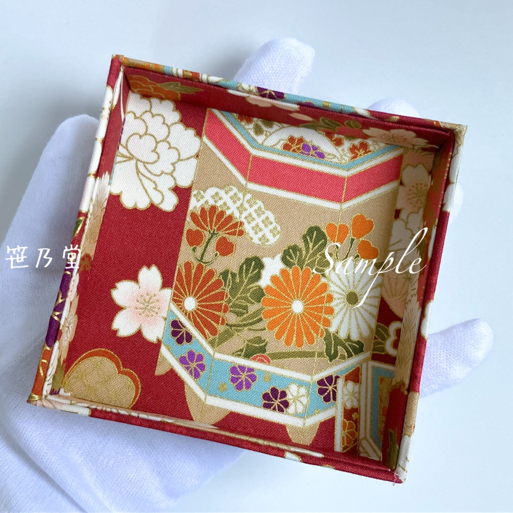 ◆小物入れ~桜と貝桶~