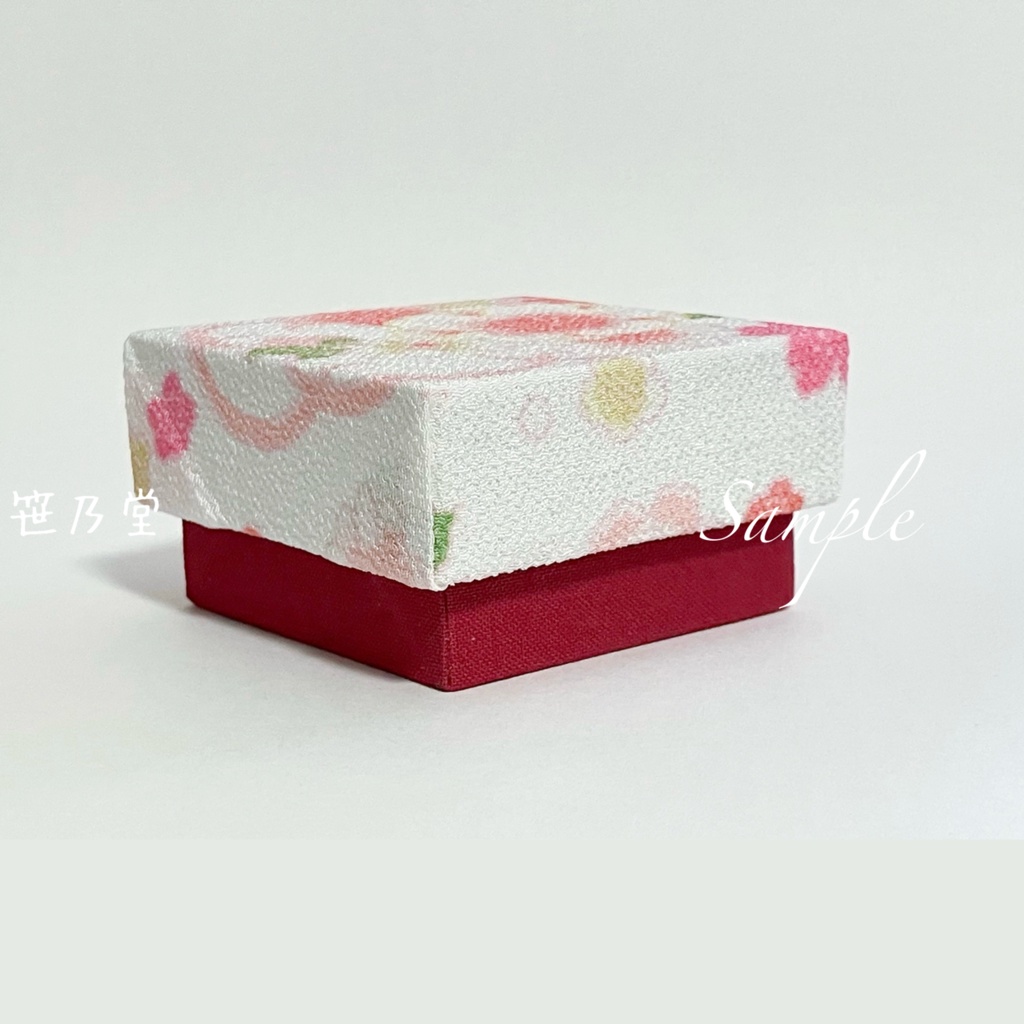リングピロー付き小箱