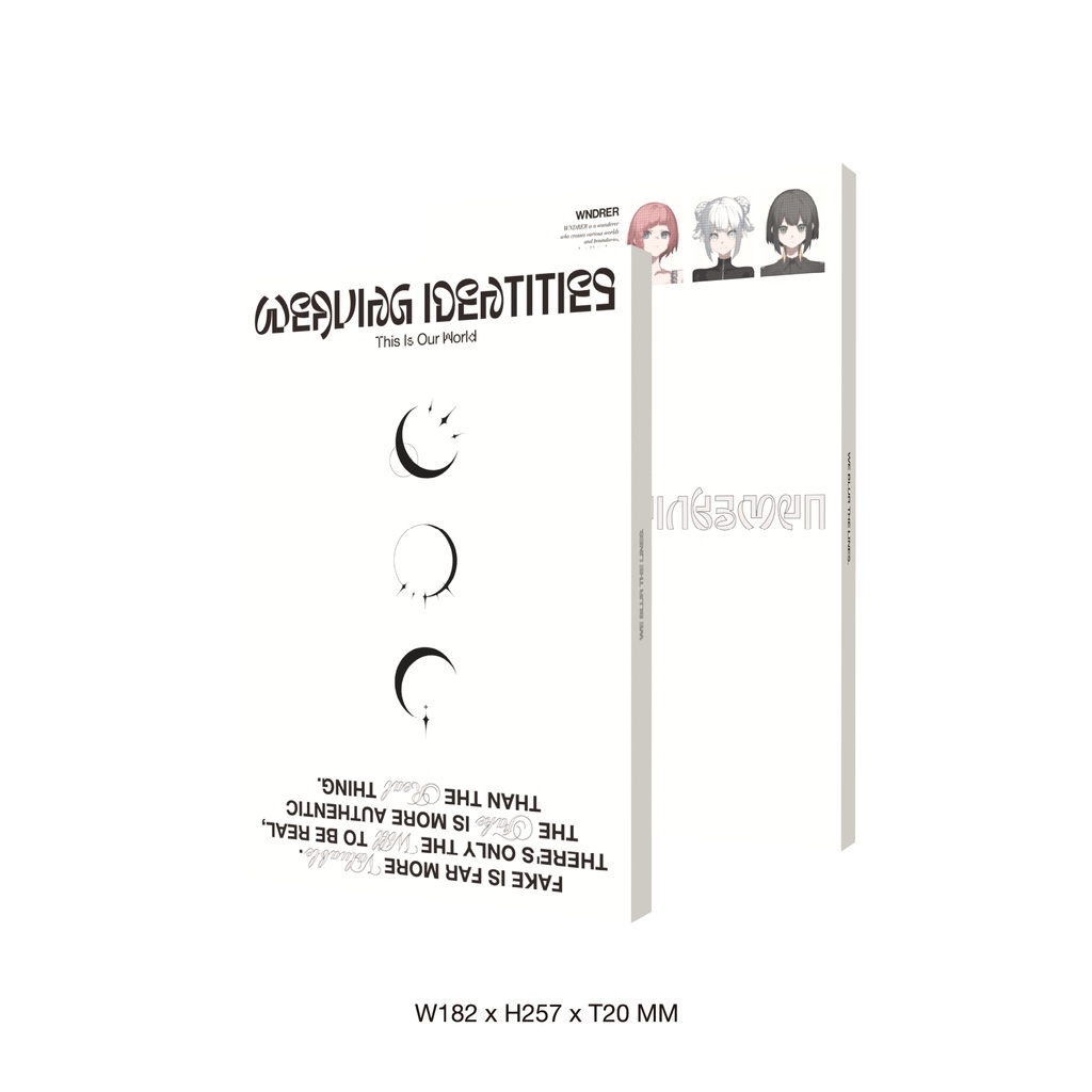 VISUAL BOOK SET "Weaving Identities"