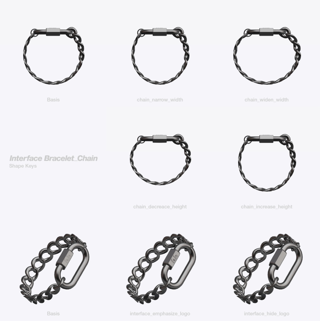 Interface Bracelet_Chain | fale